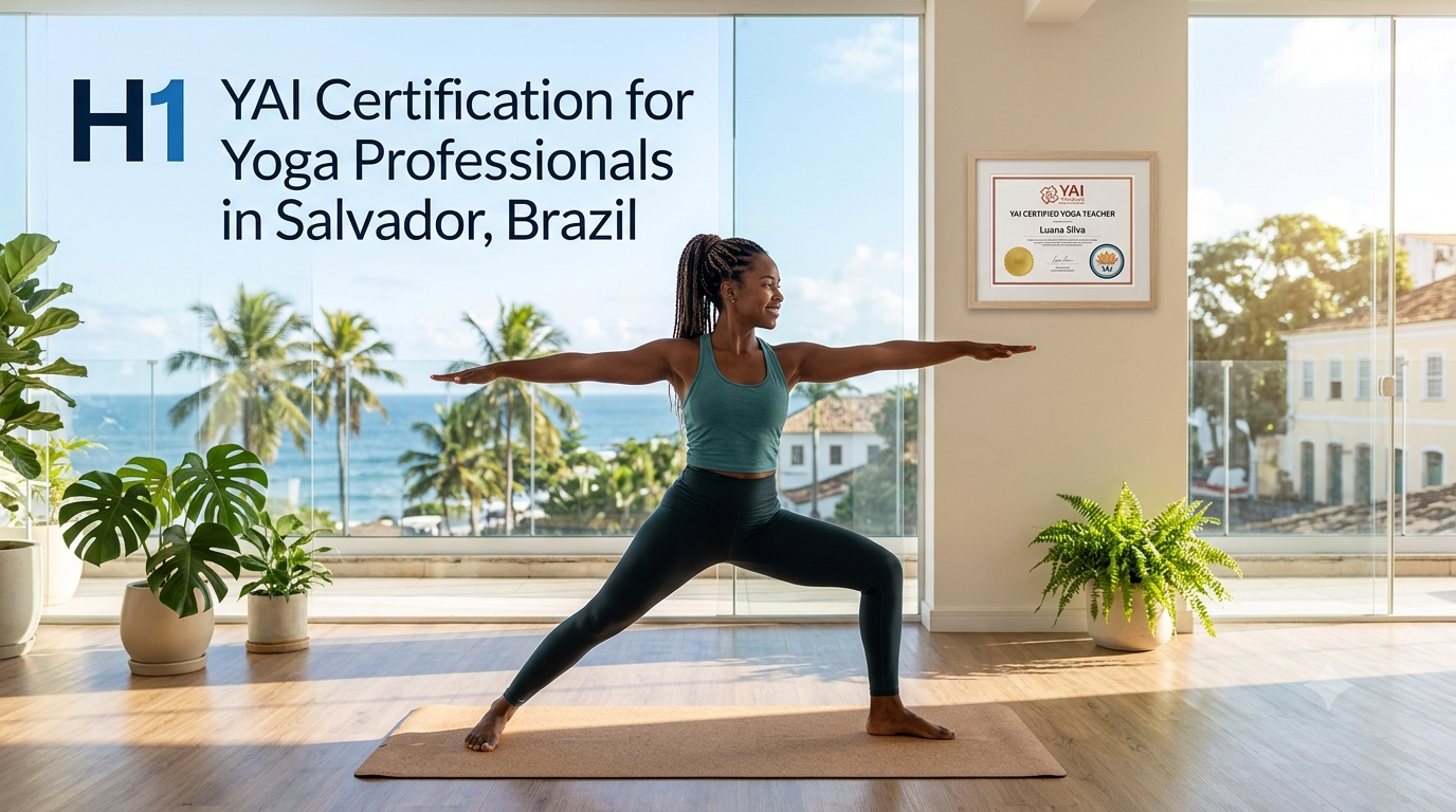 YAI Certification for Yoga Professionals in Salvador Brazil